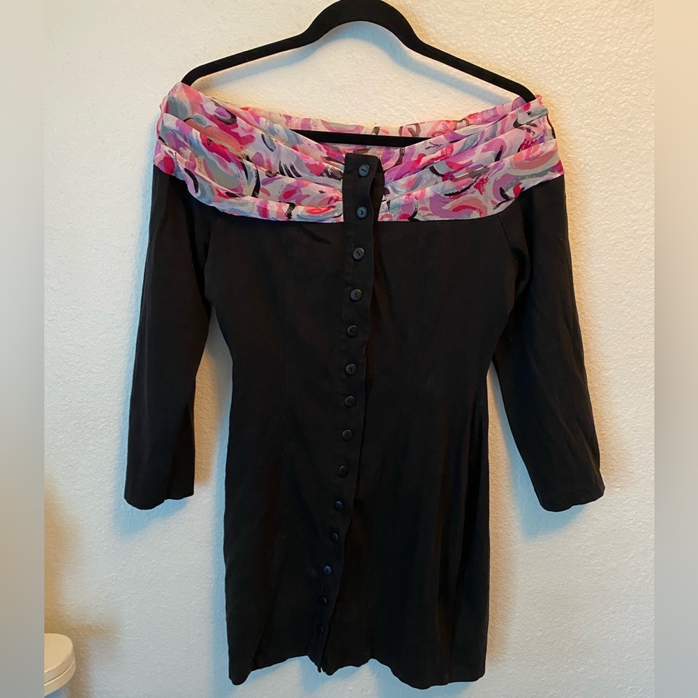 Black vintage dress